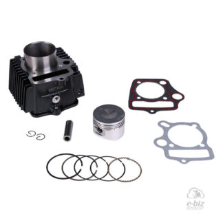KIT CILINDRO MOTEGI ALUMINIO ZANELLA ZB 110 (D.52.4MM C/CORTA)