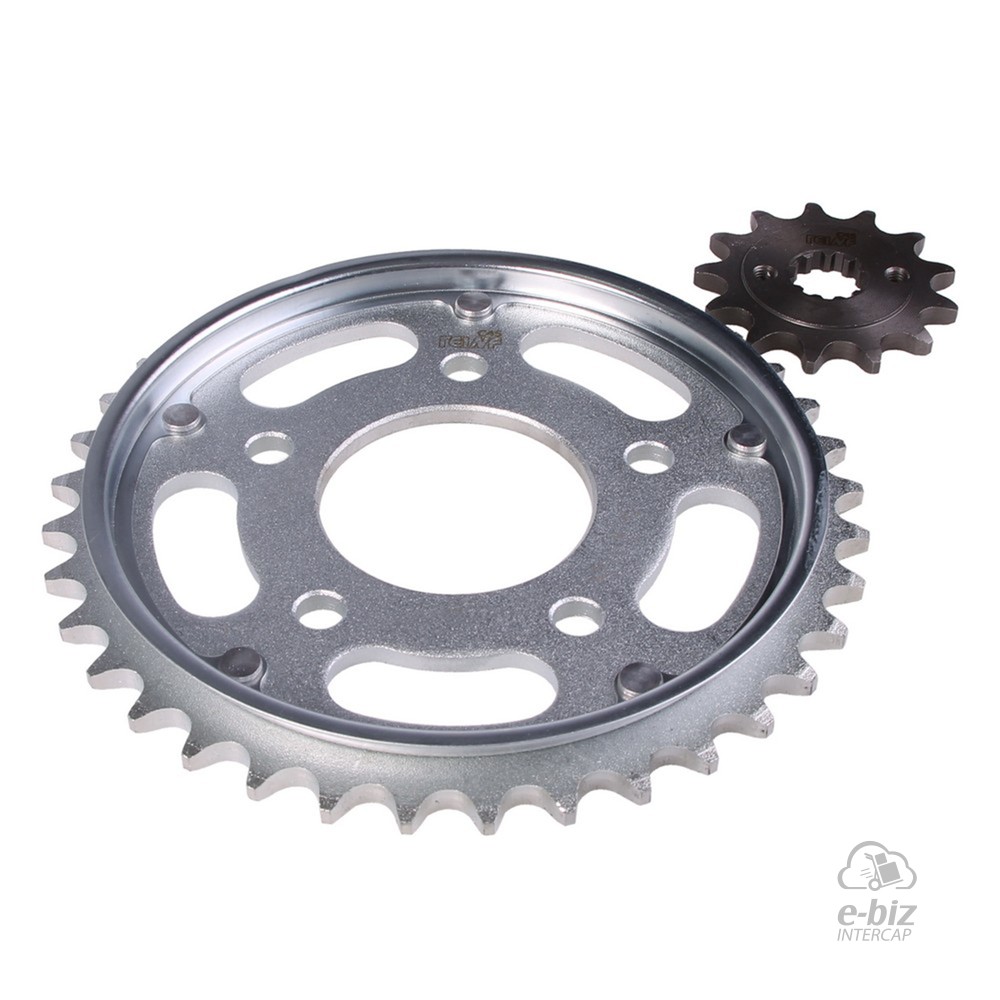 KIT REINF C45 CORONA/PIÑON/CADENA 37/13-520-110L HONDA CBX250 TWISTER - Imagen 3