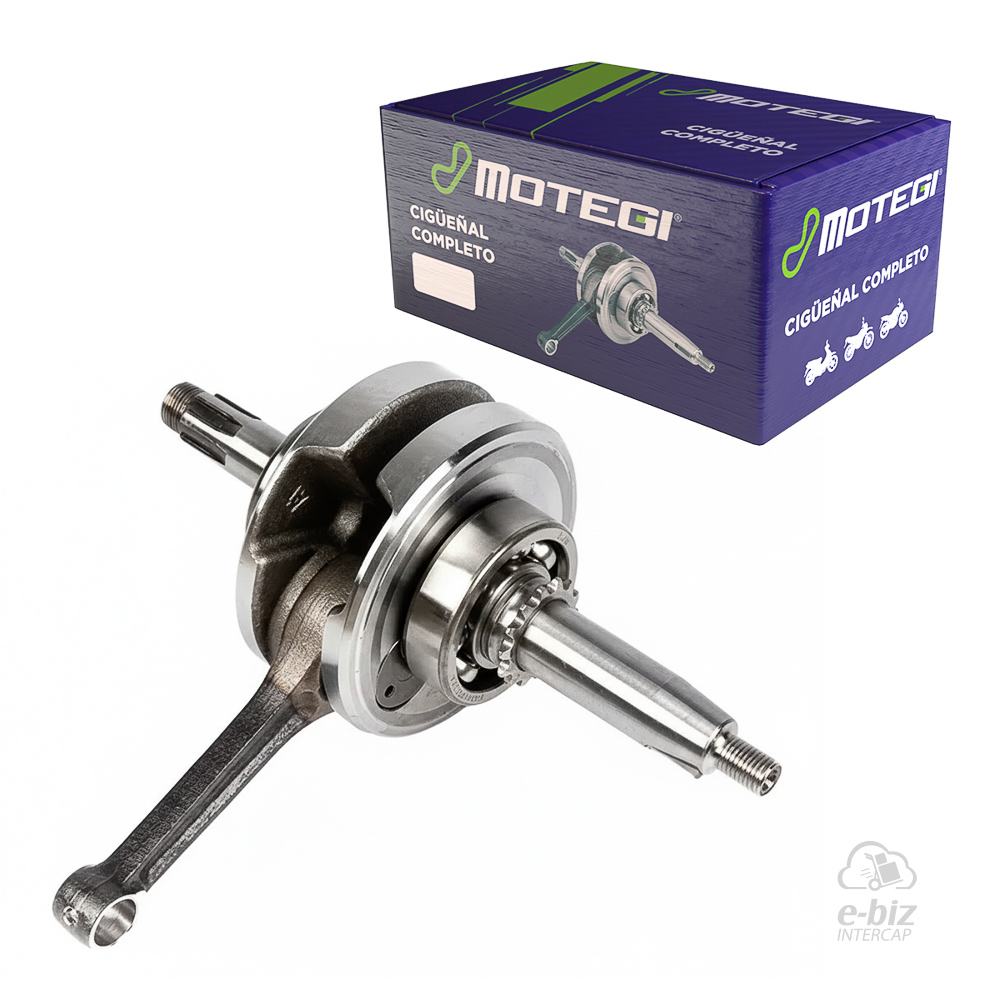 CIGUEÑAL COMPLETO MOTEGI GILERA SMASH 110/BLITZ 110/ZB 110/ENERGY 110/T90mm/B94mm P/EMBRAGUE 3 DISCOS