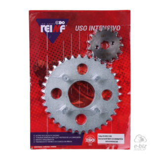 KIT REINF C23 CORONA/PIÑON 35/15-420 HONDA DAX/GUERRERO DAY/ZANELLA HOT/MONDIAL DAX