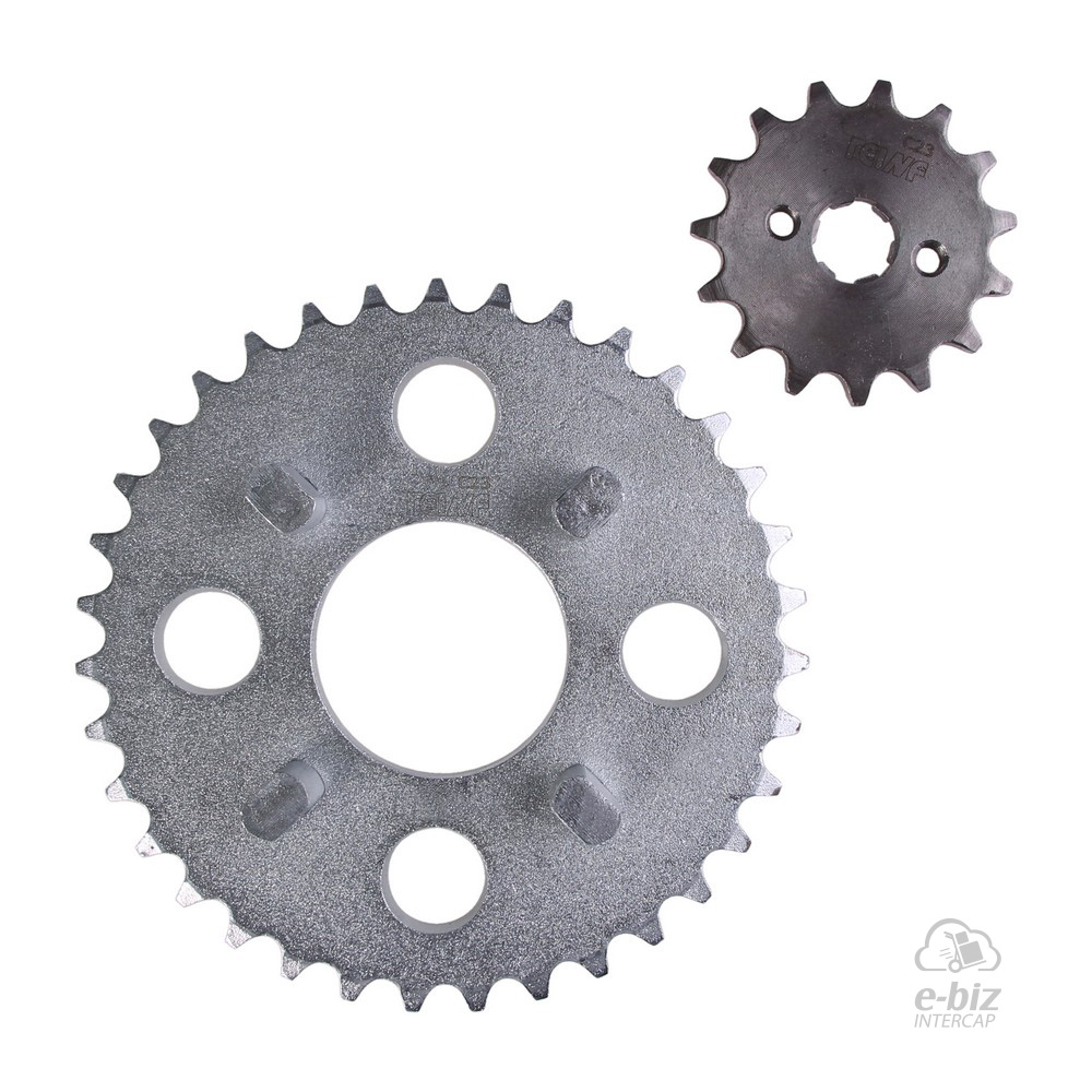 KIT REINF C23 CORONA/PIÑON 35/15-420 HONDA DAX/GUERRERO DAY/ZANELLA HOT/MONDIAL DAX - Imagen 3
