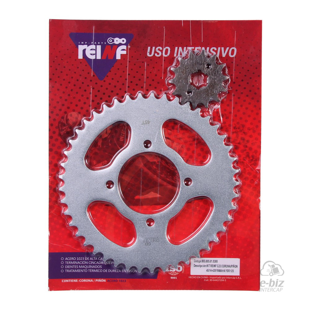 KIT REINF C23 CORONA/PIÑON 45/14-428 YAMAHA YBR 125
