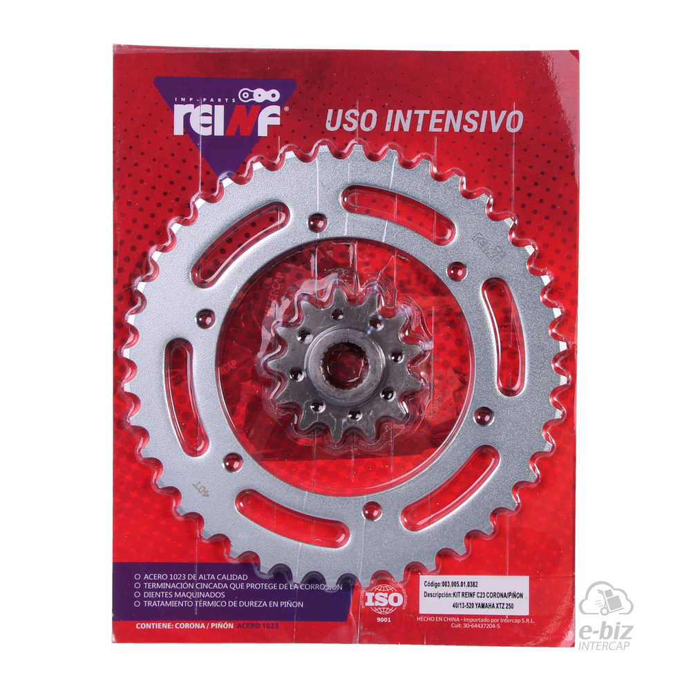 KIT REINF C23 CORONA/PIÑON 40/13-520 YAMAHA XTZ 250 LANDER/XTZ 250 TENERE