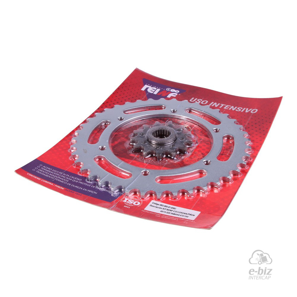 KIT REINF C23 CORONA/PIÑON 40/13-520 YAMAHA XTZ 250 LANDER/XTZ 250 TENERE - Imagen 2