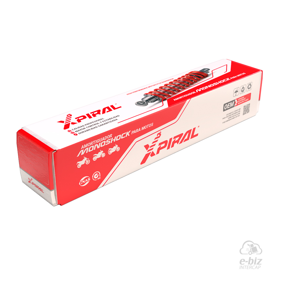 AMORTIGUADOR MONOSHOCK XPIRAL 295MM YAMAHA FZ-16 - Imagen 6