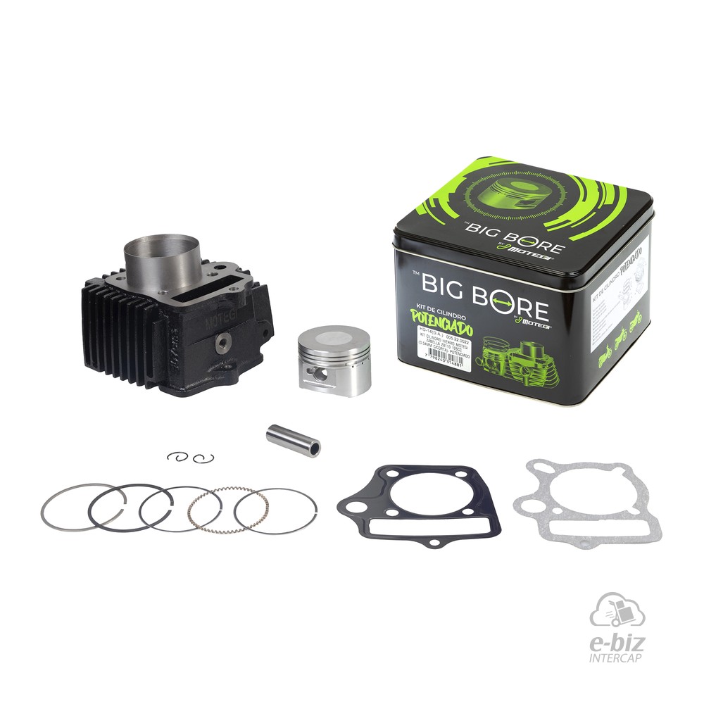 KIT CILINDRO MOTEGI HIERRO POTENCIADO ZANELLA ZB 110 125CC (D.54MM C/CORTA)