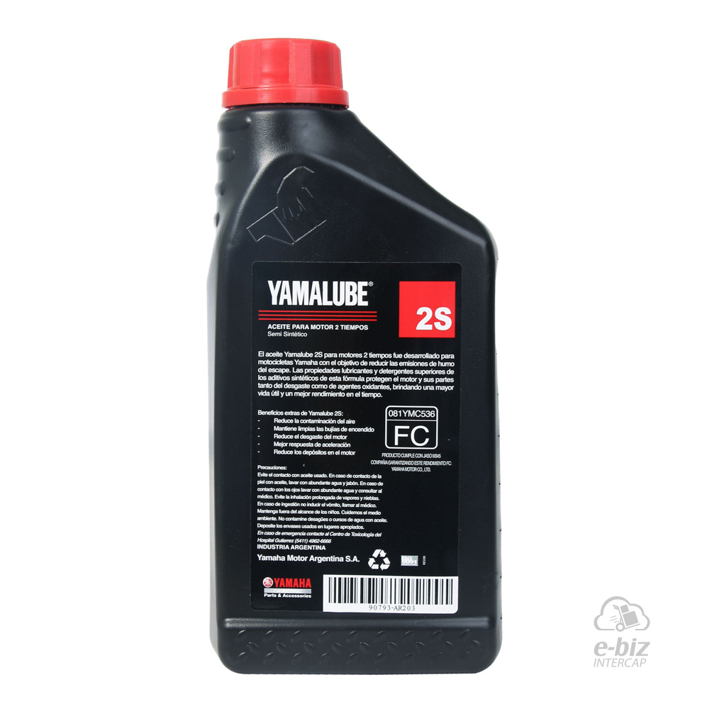 YAMALUBE 2S (SEMI-SINTETICO) JASO FC 1 L - Imagen 3