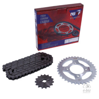 KIT REINF C23 CORONA/PIÑON/CADENA 36/15-428-110L GILERA SMASH/ZANELLA ZB/CORVEN ENERGY/MOTOMEL BIT