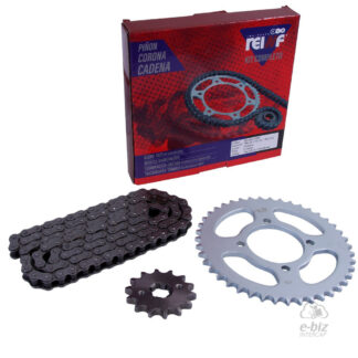 KIT REINF C23 CORONA/PIÑON/CADENA 43/14-428-118L YAMAHA YBR 125