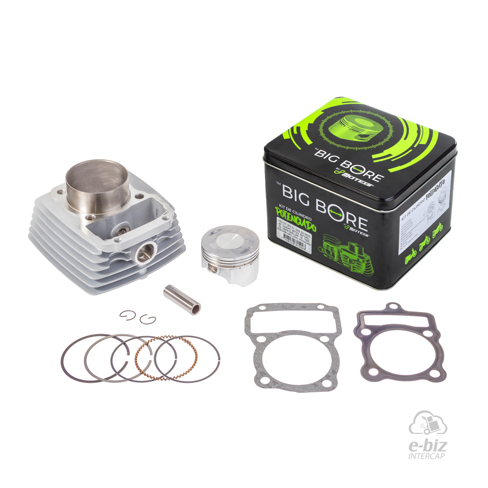 KIT CILINDRO MOTEGI POTENCIADO MOTOMEL CG 150/RX150/GILERA 150 170CC (D.65.5MM- VARILLERO)
