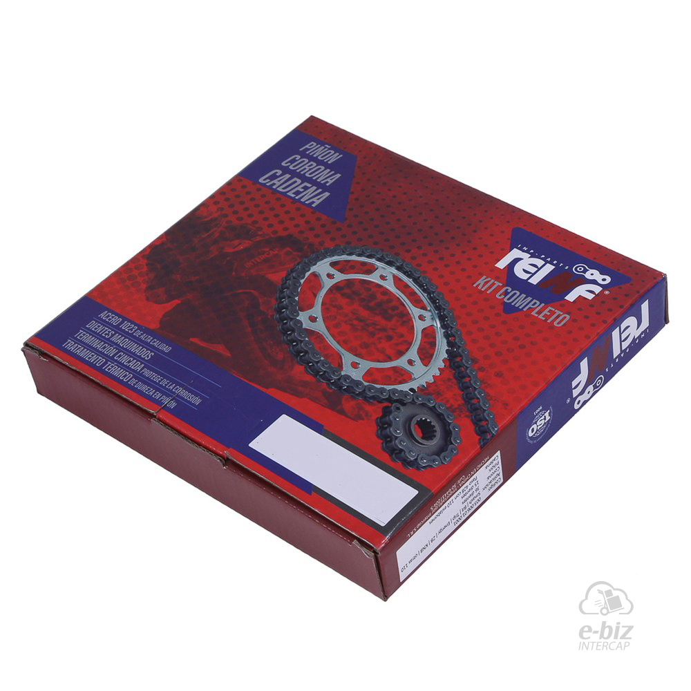 KIT REINF C23 CORONA/PIÑON/CADENA 40/14-428-136L YAMAHA FZ16 - Imagen 5