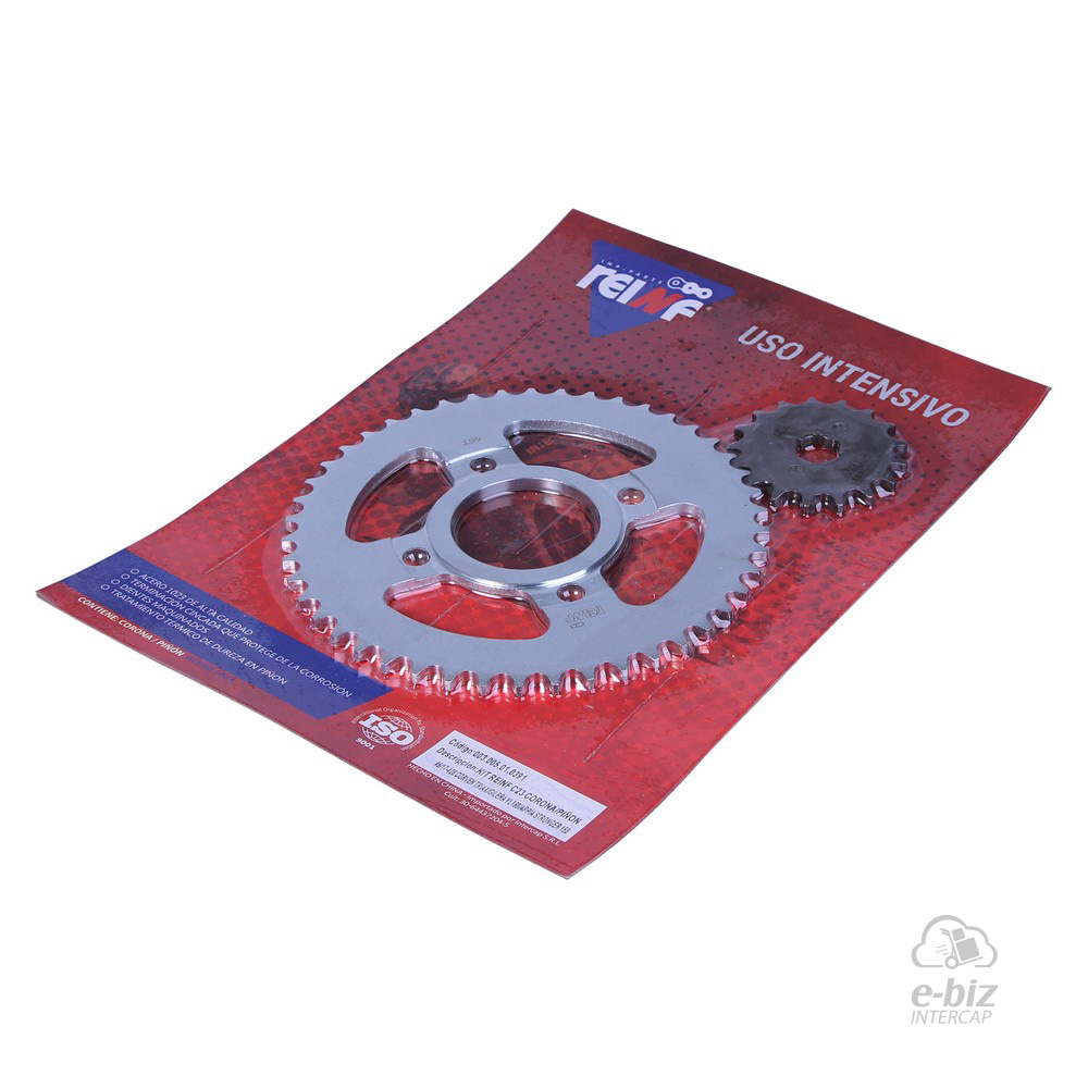 KIT REINF C23 CORONA/PIÑON 46/17-428 CORVEN TRIAX/GILERA YL150/APPIA STRONGER 150 - Imagen 2