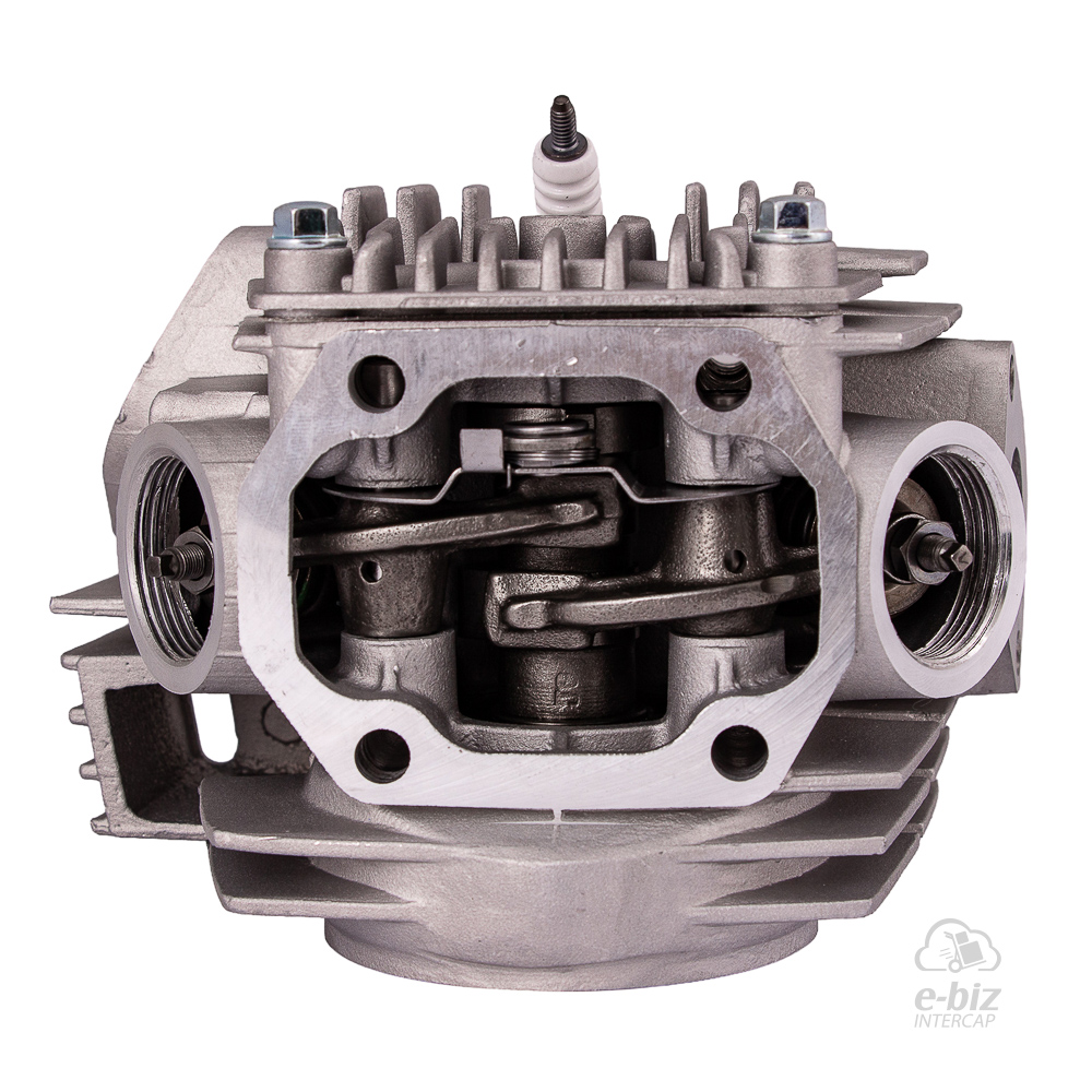 TAPA DE CILINDRO COMPLETA MOTEGI GILERA SMASH 110/MOTOMEL BLITZ 110/CORVEN ENERGY 110 (CORTA) - Imagen 4