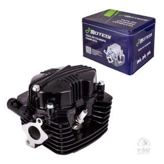 TAPA DE CILINDRO COMPLETA MOTEGI CORVEN TRIAX 200/ZANELLA ZR 200 (COLOR NEGRO)