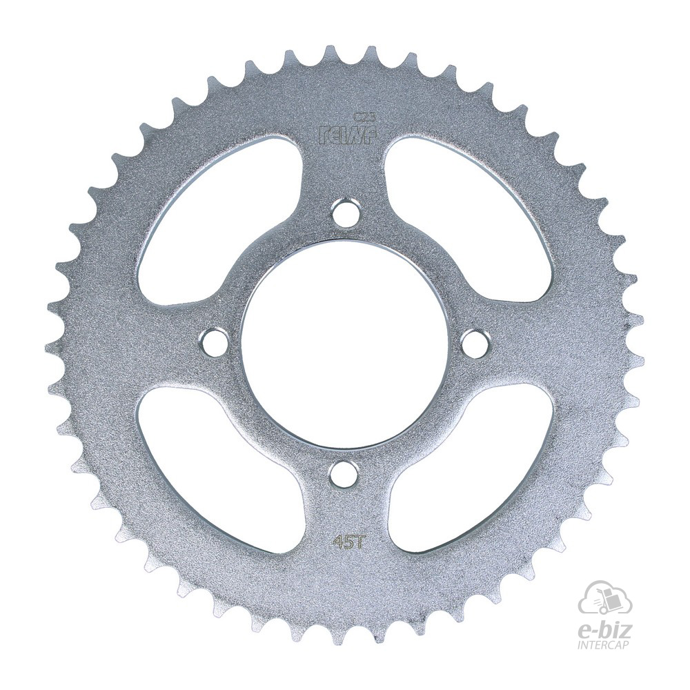 KIT REINF C23 CORONA/PIÑON/CADENA 45/14-428-118L YAMAHA YBR 125 - Imagen 2