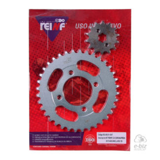 KIT REINF C23 CORONA/PIÑON 38/15-428 ZANELLA RX 150/CERRO CE/CORVEN HUNTER/GILERA VC 150