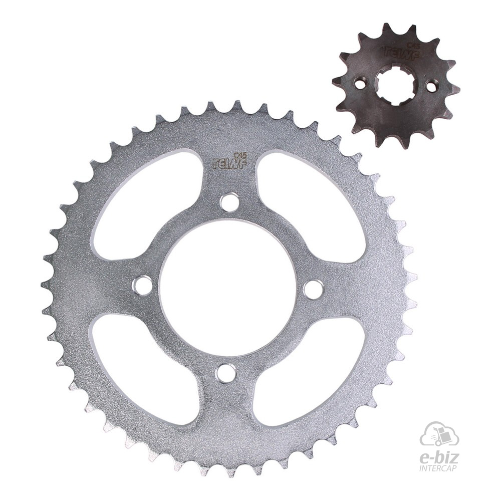 KIT REINF C45 CORONA/PIÑON 43/14-428 YAMAHA YBR 125 - Imagen 3