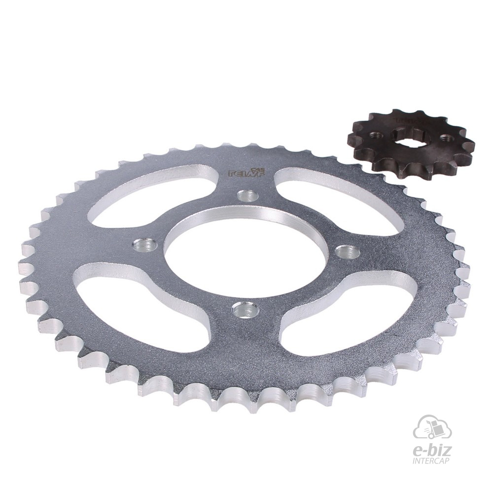 KIT REINF C45 CORONA/PIÑON 43/14-428 YAMAHA YBR 125 - Imagen 4