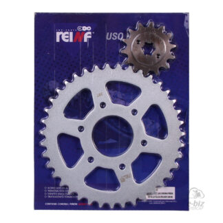 KIT REINF C45 CORONA/PIÑON 39/14-520 BAJAJ ROUSER 200 NS/AS