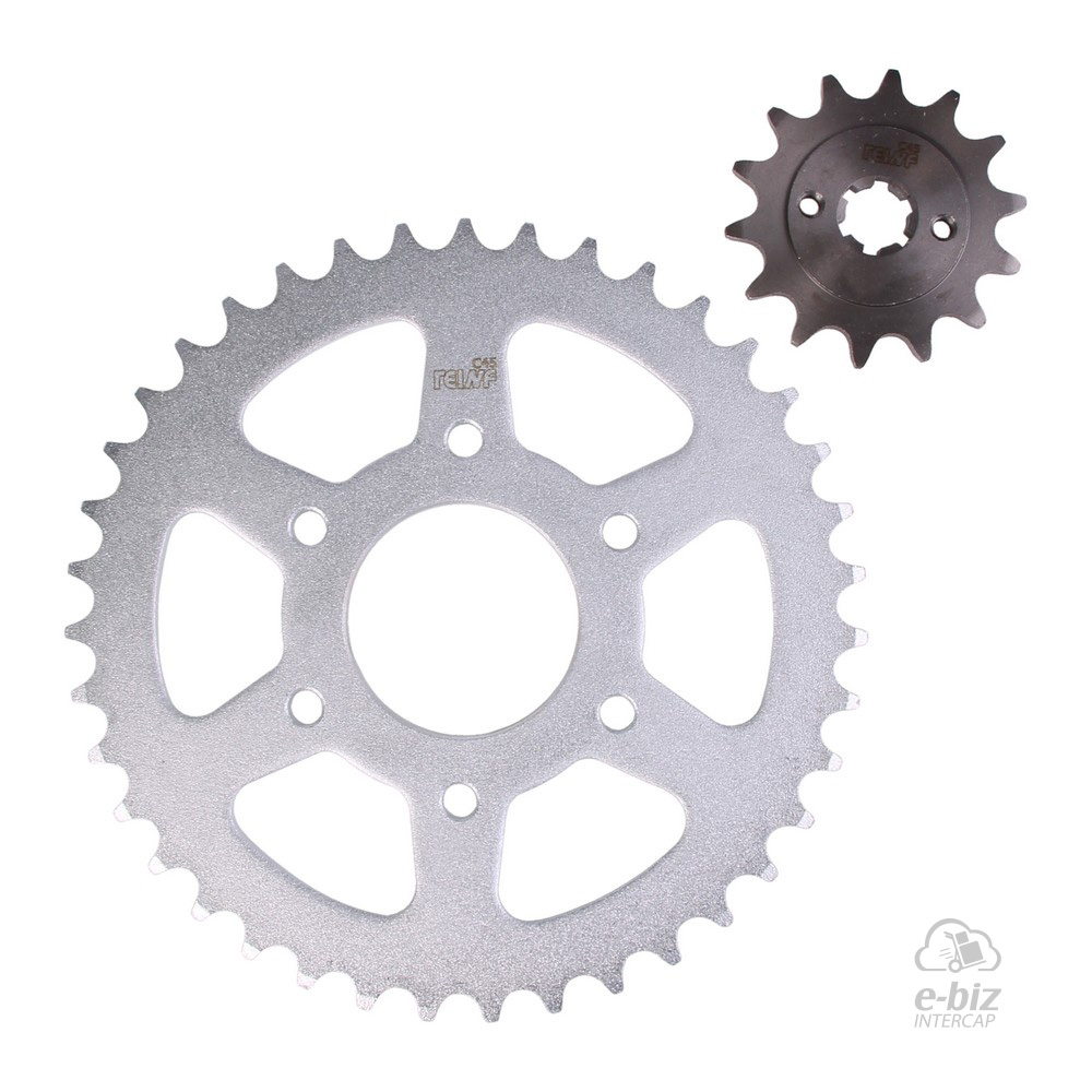 KIT REINF C45 CORONA/PIÑON 39/14-520 BAJAJ ROUSER 200 NS/AS - Imagen 3