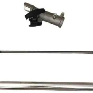 Barral 2 piezas + Cardan 26mm | 76cm 9 estrias | Con acople